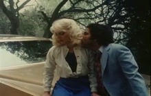 Outdoor squirting with hot retro blonde